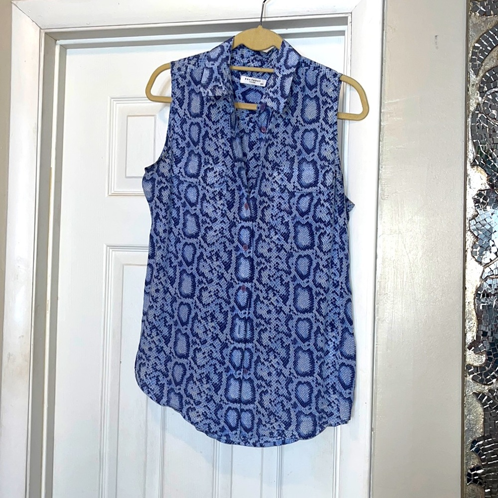 Equipment 100% Silk Button Down